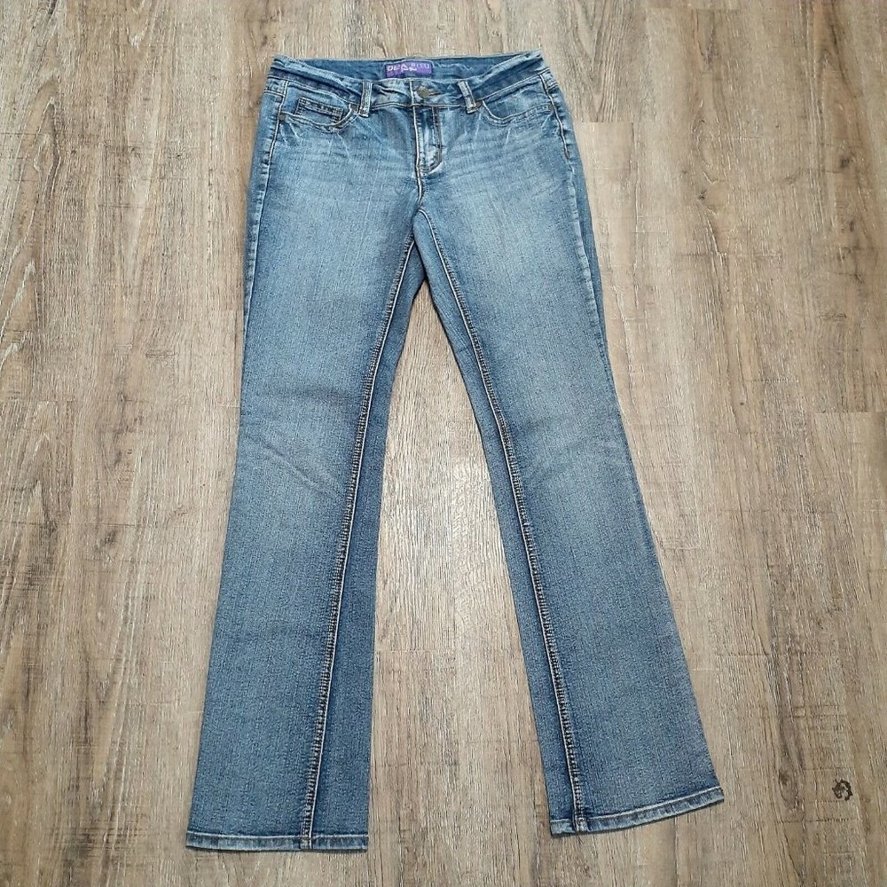 Deja Bleu Denim Blue Jeans ~ Sz 6 ~ Boot Cut